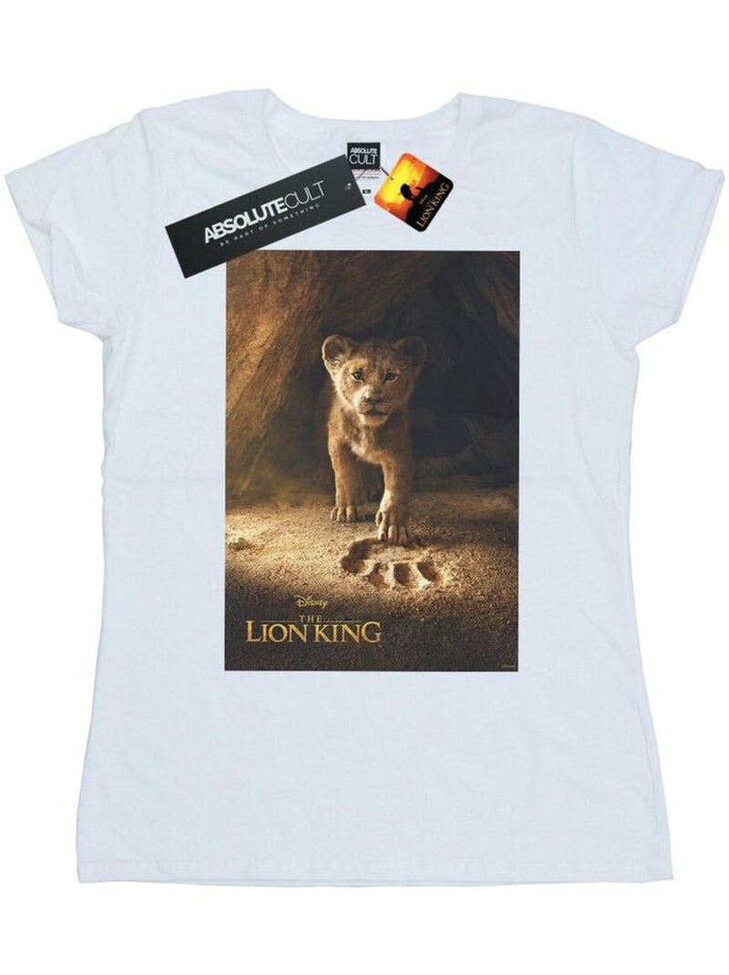 Disney - T-shirt THE LION KING Blanc - Kiabi