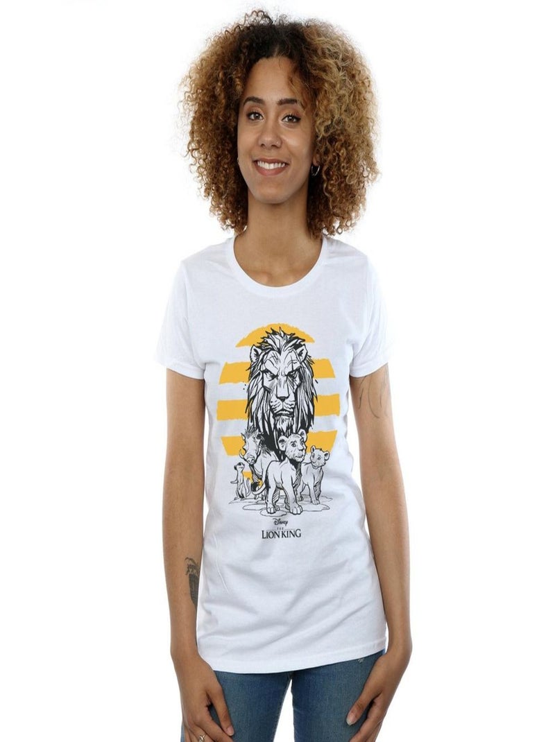 Disney - T-shirt THE LION KING Blanc - Kiabi