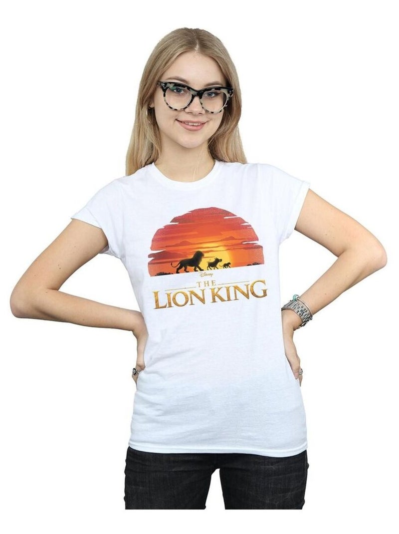 Disney - T-shirt THE LION KING Blanc - Kiabi