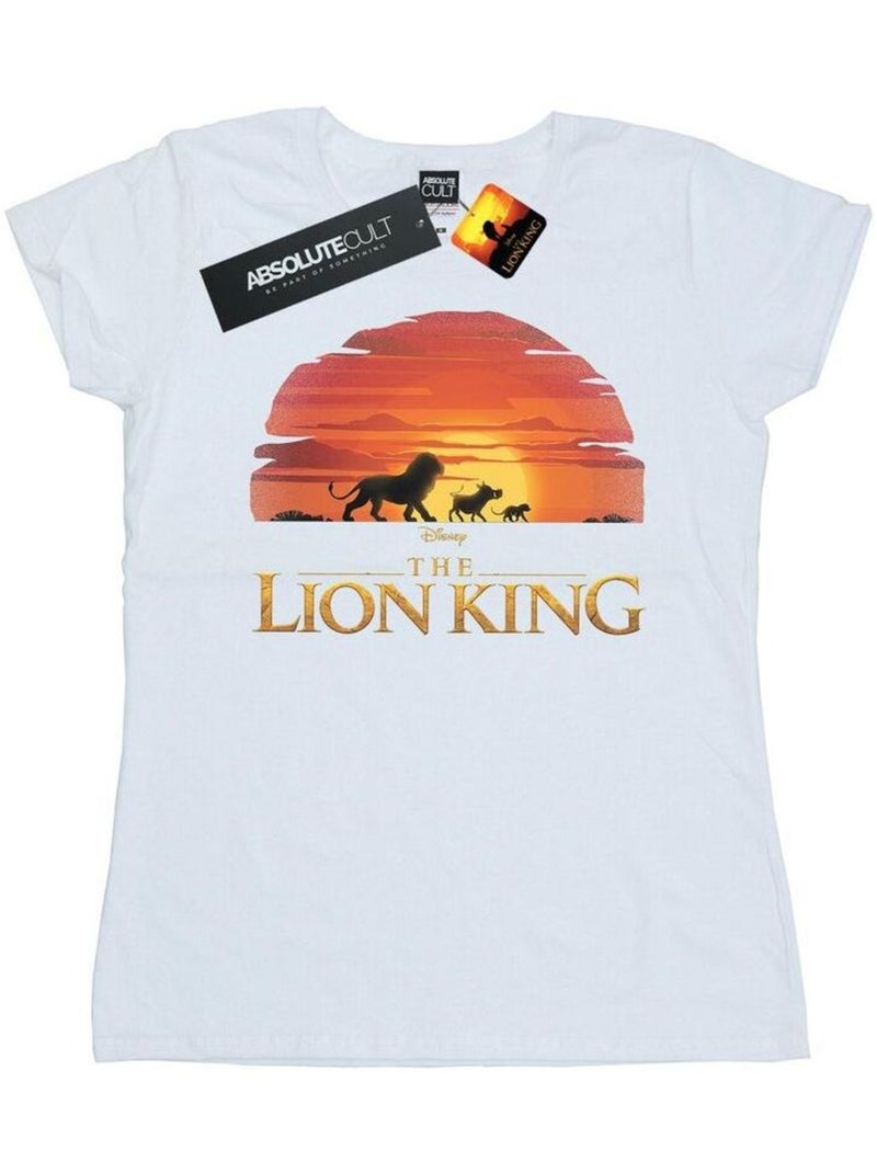 Disney - T-shirt THE LION KING Blanc - Kiabi