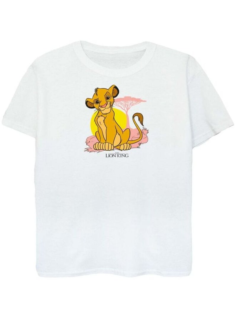 Disney - T-shirt THE LION KING Blanc - Kiabi