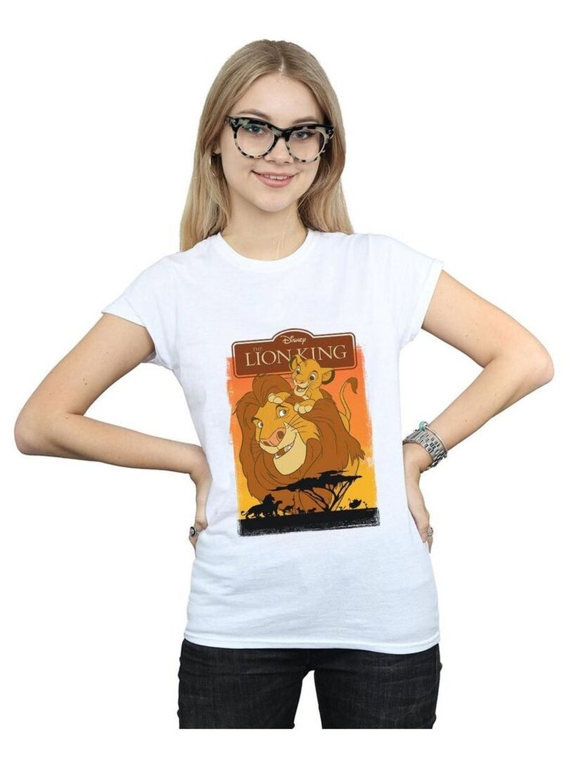 Disney - T-shirt THE LION KING Blanc - Kiabi