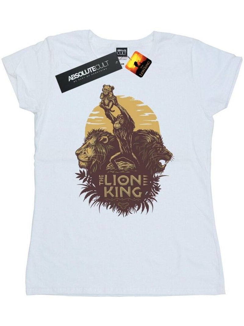Disney - T-shirt THE LION KING Blanc - Kiabi