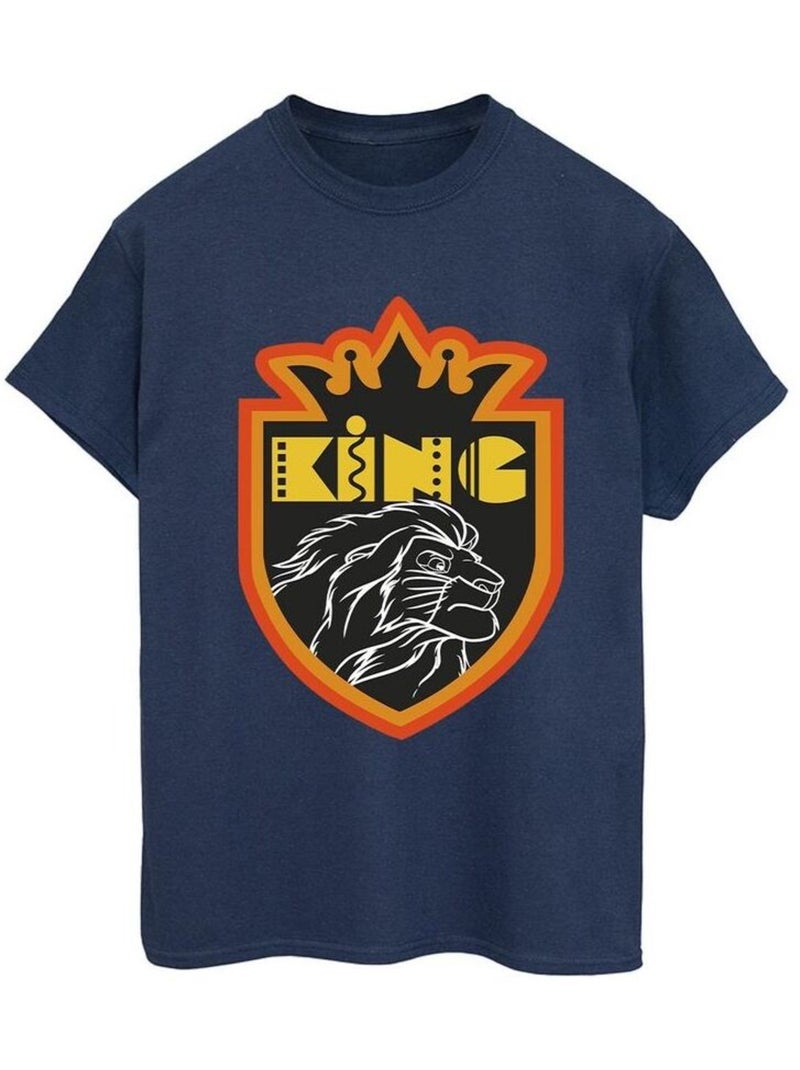 Disney - T-shirt THE LION KING Bleu marine - Kiabi