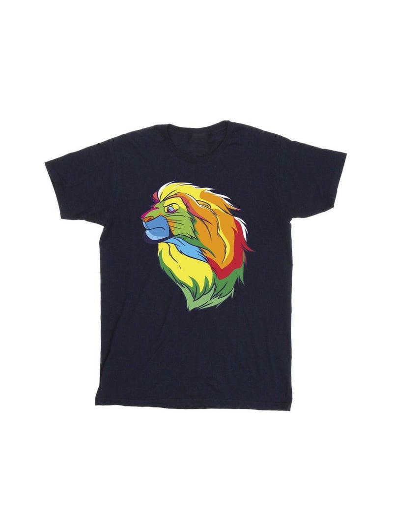 Disney - T-shirt THE LION KING Bleu marine - Kiabi