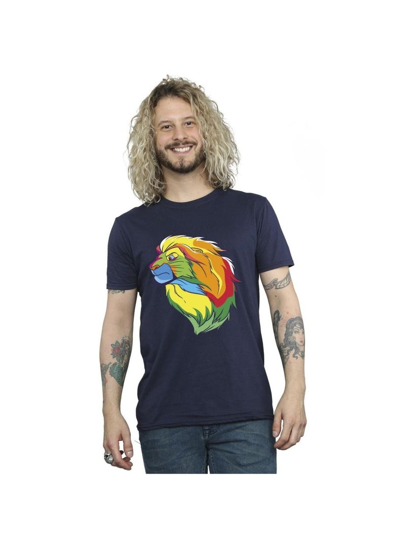 Disney - T-shirt THE LION KING Bleu marine - Kiabi
