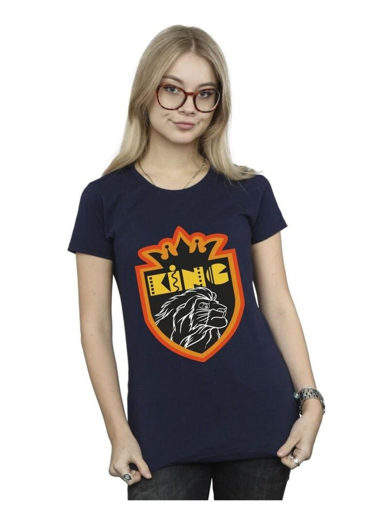 Disney - T-shirt THE LION KING Bleu marine - Kiabi