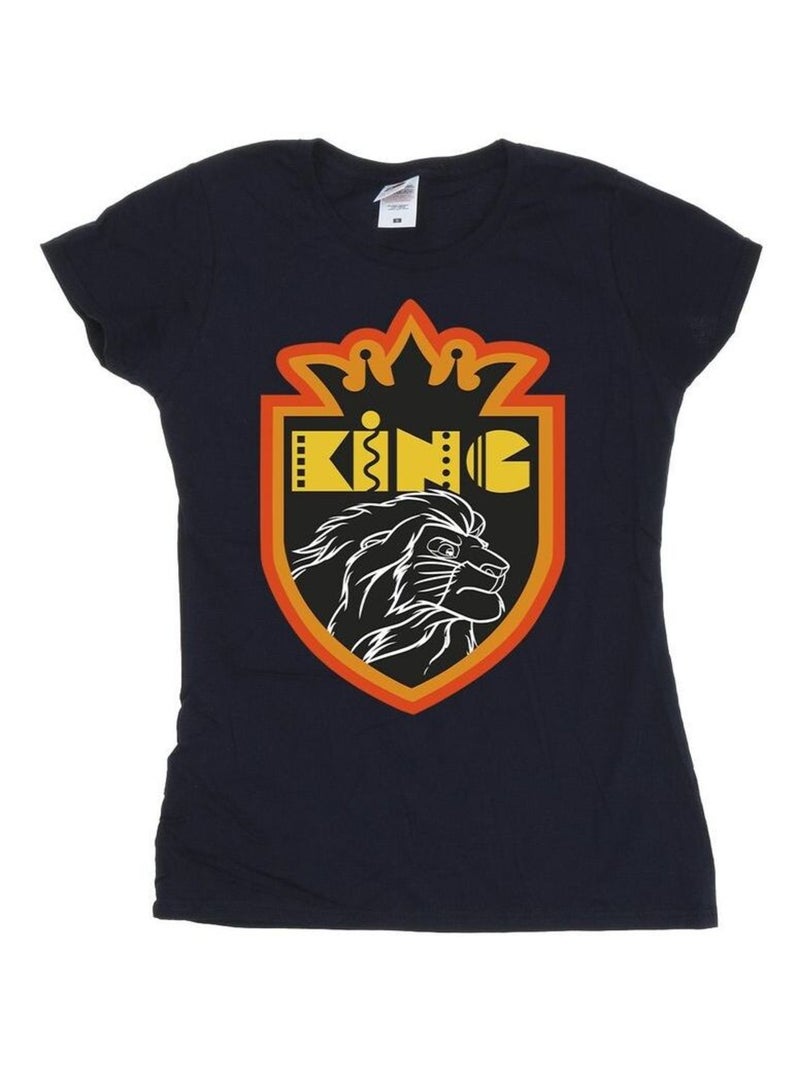 Disney - T-shirt THE LION KING Bleu marine - Kiabi