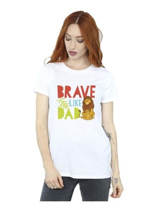 Disney - T-shirt THE LION KING BRAVE LIKE DAD