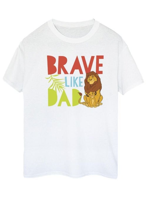Disney - T-shirt THE LION KING BRAVE LIKE DAD - Kiabi