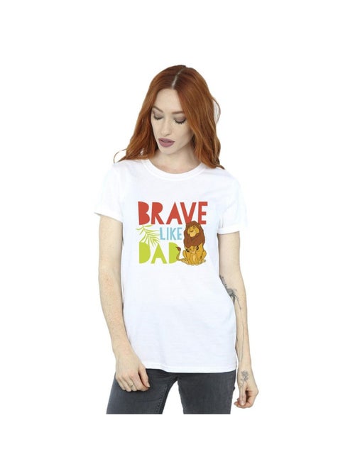 Disney - T-shirt THE LION KING BRAVE LIKE DAD - Kiabi