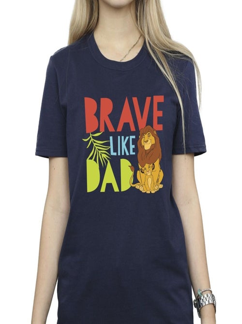 Disney - T-shirt THE LION KING BRAVE LIKE DAD - Kiabi