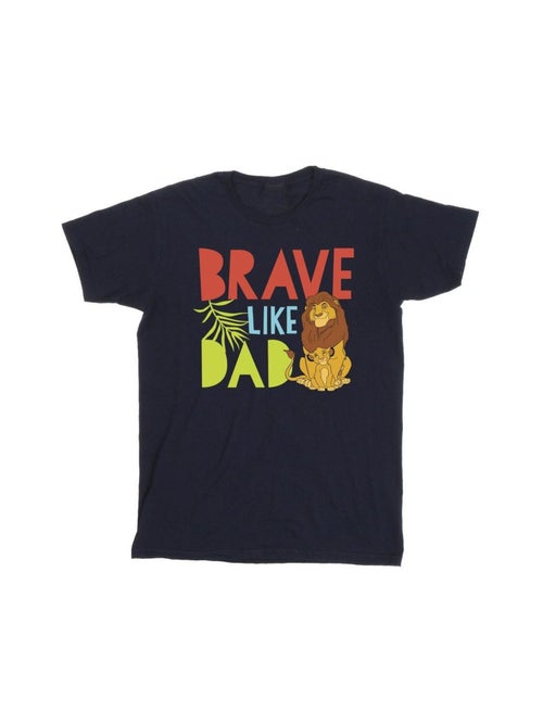 Disney - T-shirt THE LION KING BRAVE LIKE DAD - Kiabi
