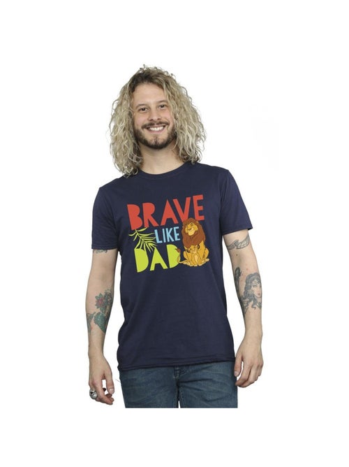 Disney - T-shirt THE LION KING BRAVE LIKE DAD - Kiabi