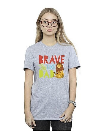 Disney - T-shirt THE LION KING BRAVE LIKE DAD