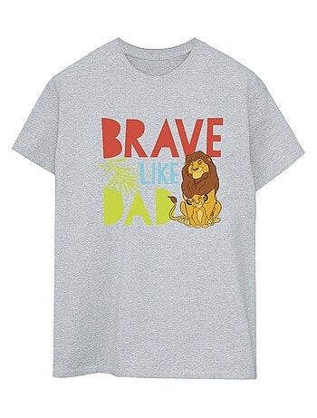 Disney - T-shirt THE LION KING BRAVE LIKE DAD
