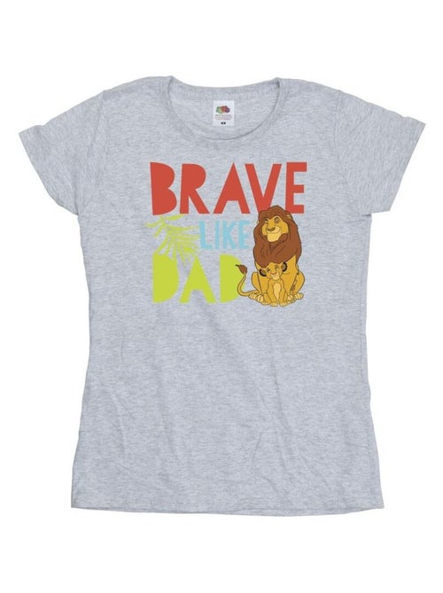 Disney - T-shirt THE LION KING BRAVE LIKE DAD - Kiabi Disney - T-shirt THE LION KING BRAVE LIKE DAD - Kiabi