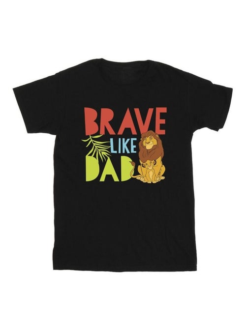Disney - T-shirt THE LION KING BRAVE LIKE DAD - Kiabi Disney - T-shirt THE LION KING BRAVE LIKE DAD - Kiabi