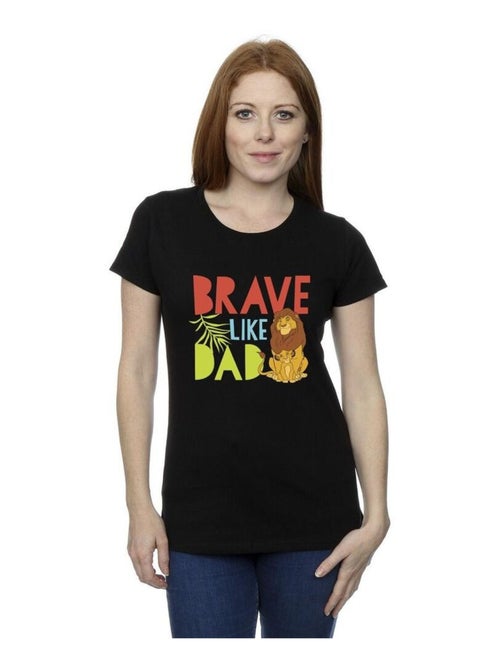 Disney - T-shirt THE LION KING BRAVE LIKE DAD - Kiabi
