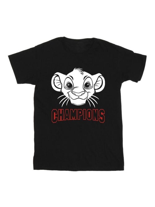 Disney - T-shirt THE LION KING CHAMPION - Kiabi Disney - T-shirt THE LION KING CHAMPION - Kiabi