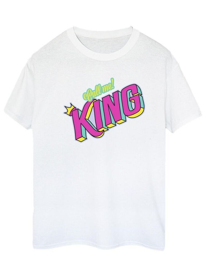 Disney - T-shirt THE LION KING CLASSIC KING Blanc - Kiabi