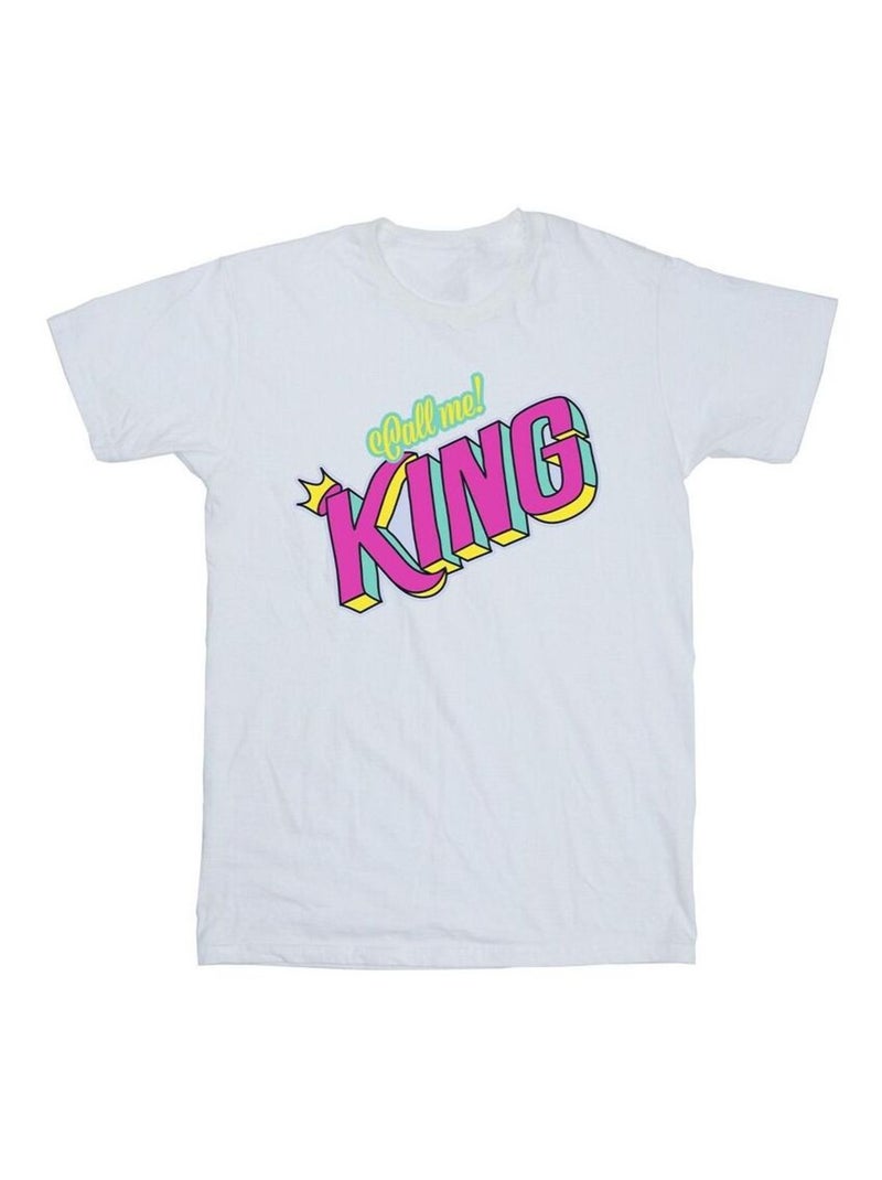 Disney - T-shirt THE LION KING CLASSIC KING Blanc - Kiabi