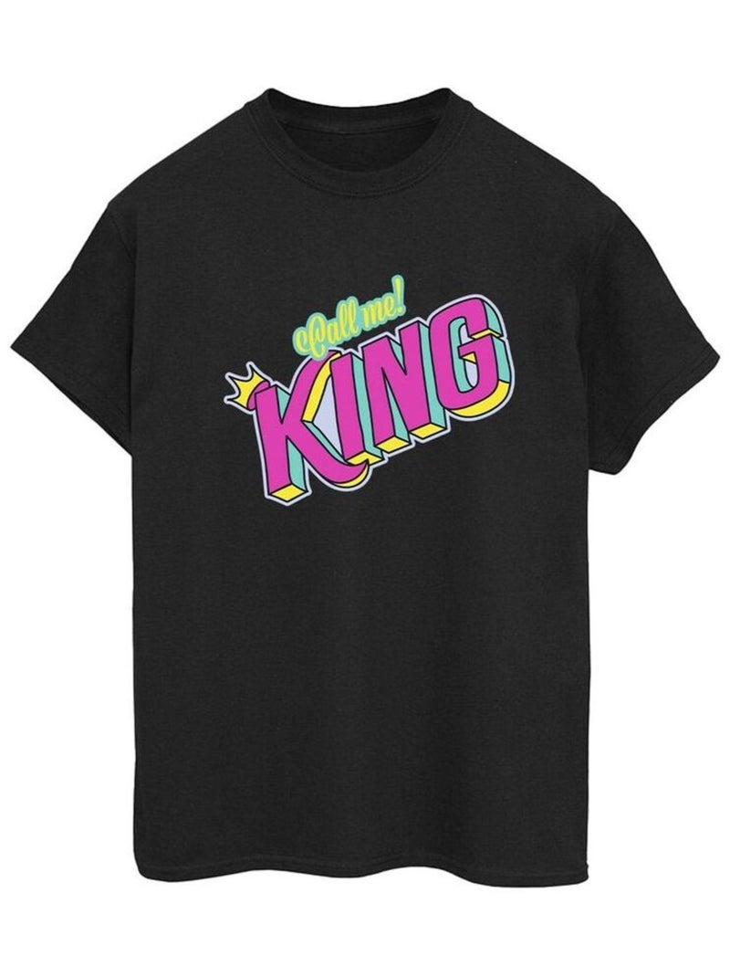 Disney - T-shirt THE LION KING CLASSIC KING Noir - Kiabi