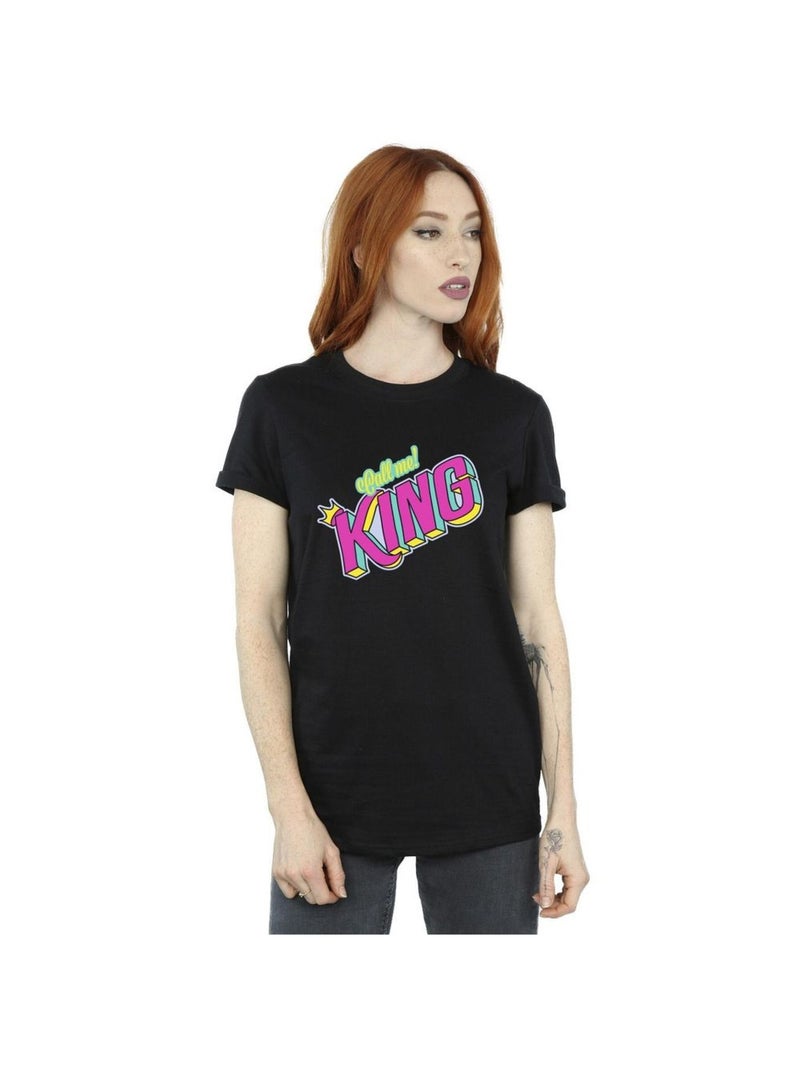 Disney - T-shirt THE LION KING CLASSIC KING Noir - Kiabi