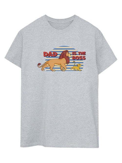 Disney - T-shirt THE LION KING DAD BOSS - Kiabi