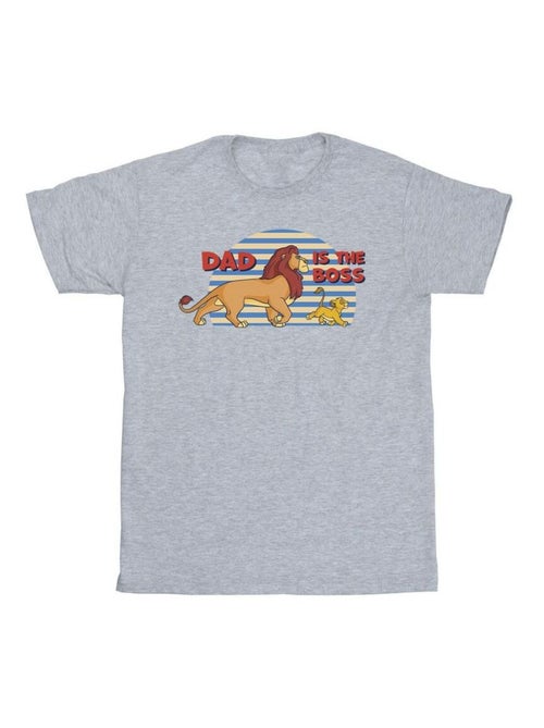 Disney - T-shirt THE LION KING DAD BOSS - Kiabi Disney - T-shirt THE LION KING DAD BOSS - Kiabi