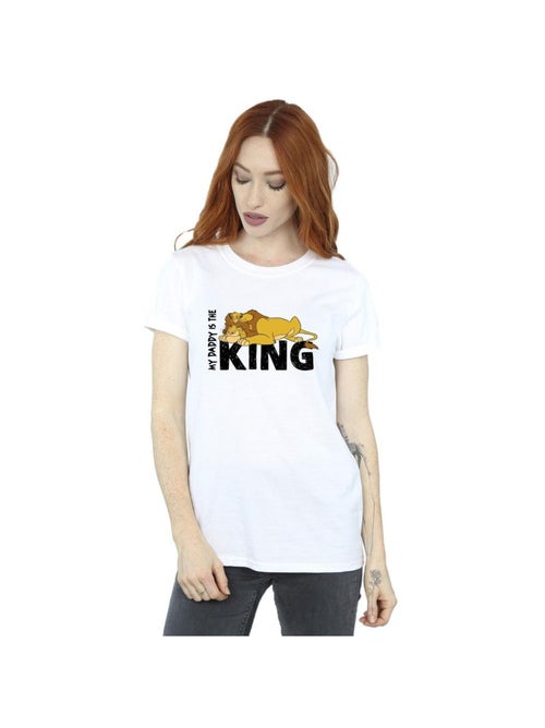 Disney - T-shirt THE LION KING DADDY IS KING - Kiabi Disney - T-shirt THE LION KING DADDY IS KING - Kiabi