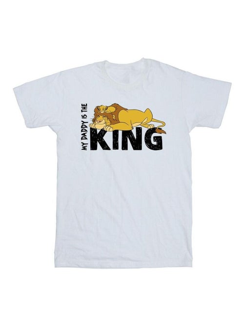 Disney - T-shirt THE LION KING DADDY IS KING - Kiabi Disney - T-shirt THE LION KING DADDY IS KING - Kiabi