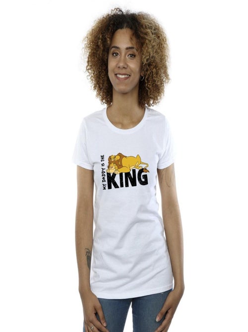 Disney - T-shirt THE LION KING DADDY IS KING - Kiabi