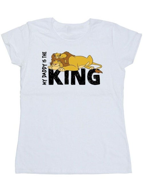 Disney - T-shirt THE LION KING DADDY IS KING - Kiabi