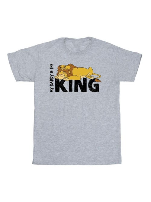 Disney - T-shirt THE LION KING DADDY IS KING - Kiabi Disney - T-shirt THE LION KING DADDY IS KING - Kiabi