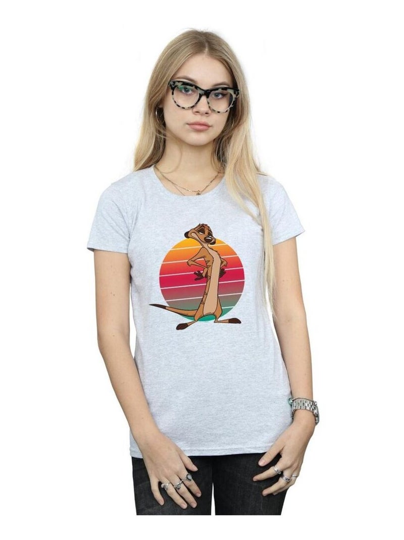Disney - T-shirt THE LION KING Gris chiné - Kiabi