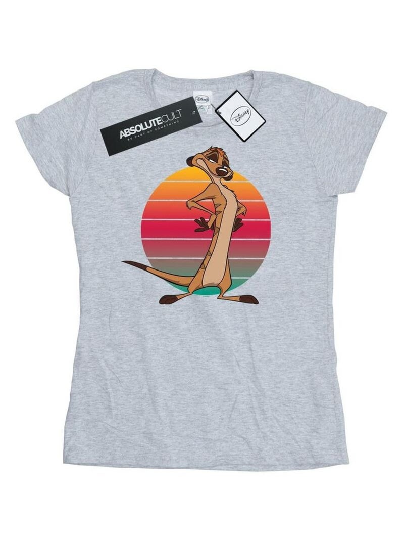 Disney - T-shirt THE LION KING Gris chiné - Kiabi