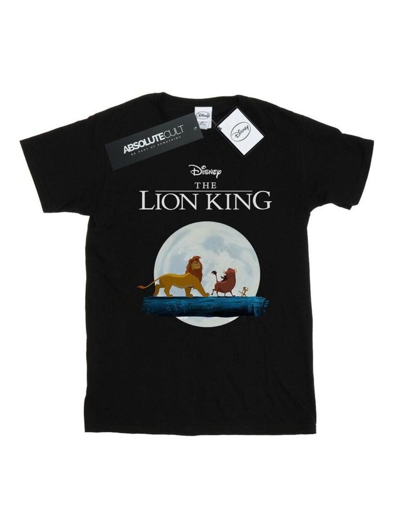Disney - T-shirt THE LION KING HAKUNA MATATA WALK Noir - Kiabi