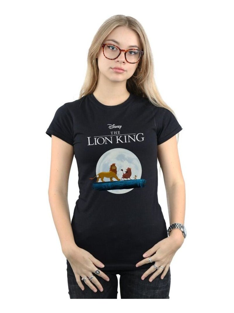 Disney - T-shirt THE LION KING HAKUNA MATATA WALK Noir - Kiabi