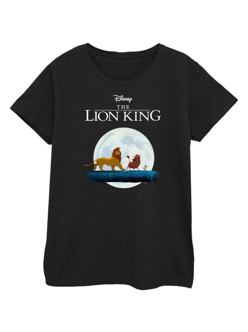 Disney - T-shirt THE LION KING HAKUNA MATATA WALK Noir - Kiabi