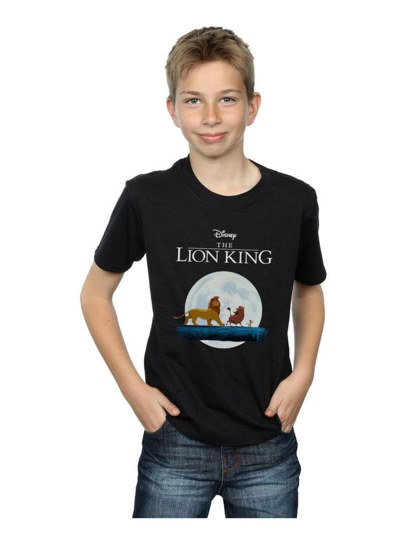 Disney - T-shirt THE LION KING HAKUNA MATATA WALK Noir - Kiabi