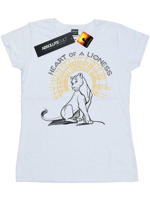 Disney - T-shirt THE LION KING HEART OF A LIONESS - Kiabi