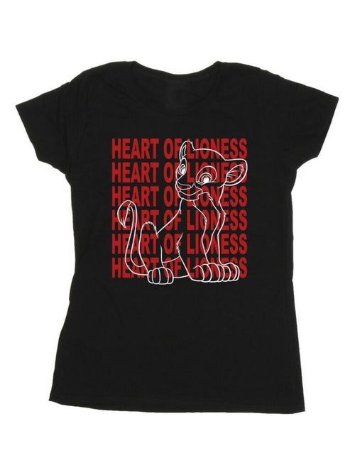 Disney - T-shirt THE LION KING HEART OF A LIONESS - Kiabi Disney - T-shirt THE LION KING HEART OF A LIONESS - Kiabi