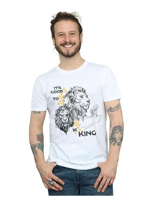 Disney - T-shirt THE LION KING IT'S GOOD TO BE KING - Kiabi