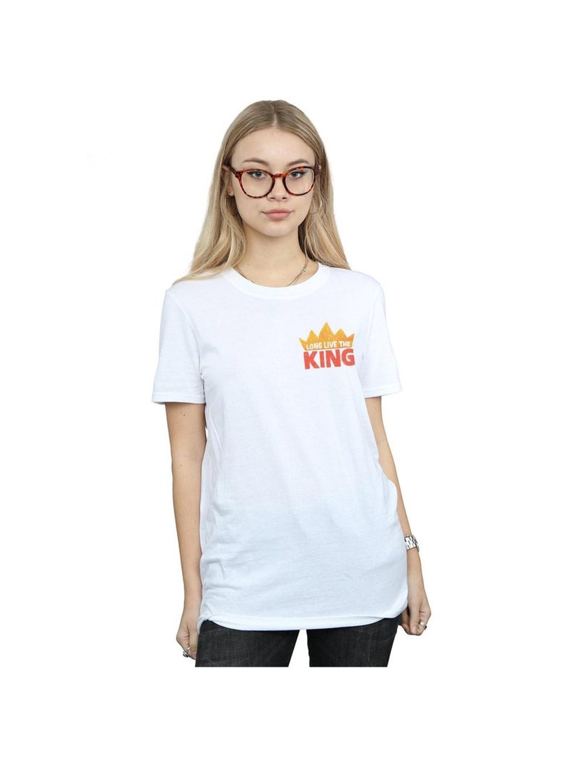 Disney - T-shirt THE LION KING LONG LIVE Blanc - Kiabi