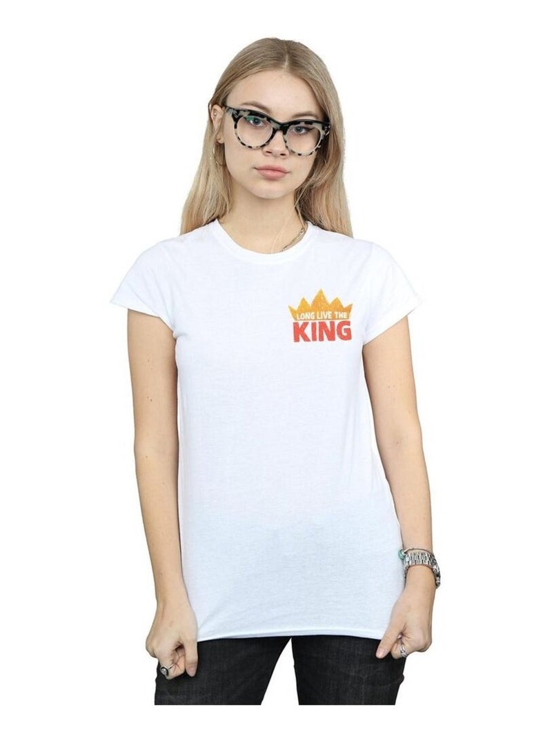Disney - T-shirt THE LION KING LONG LIVE Blanc - Kiabi