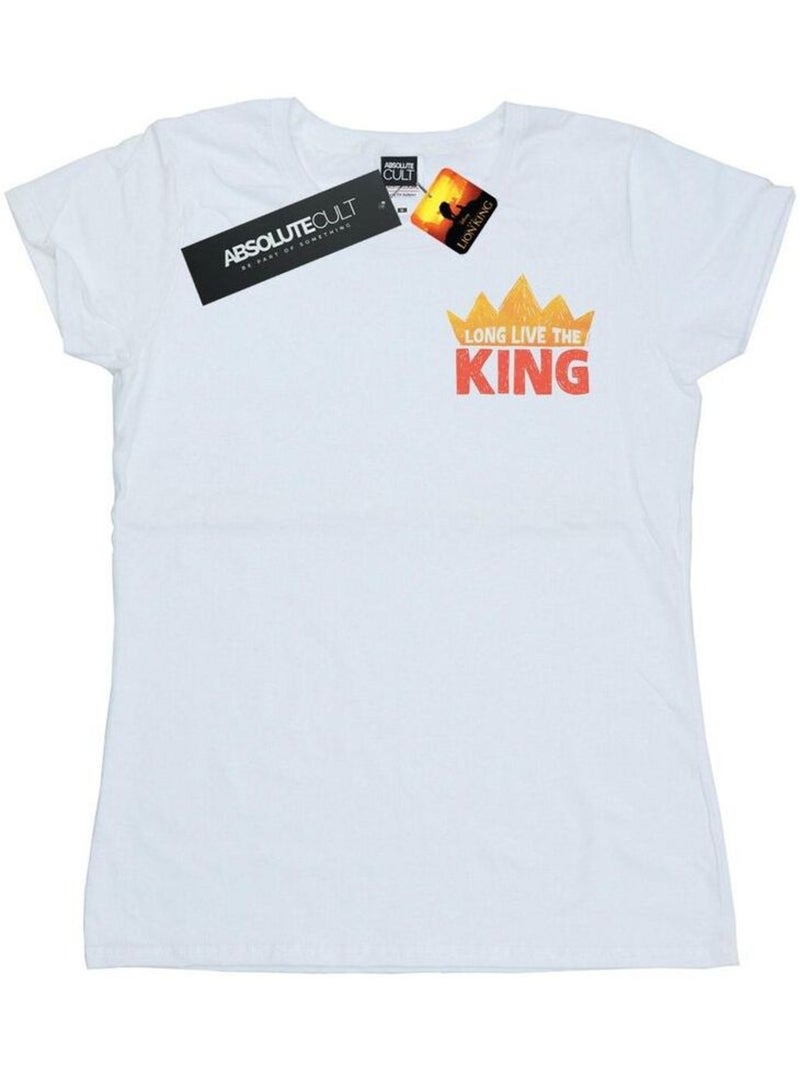 Disney - T-shirt THE LION KING LONG LIVE Blanc - Kiabi