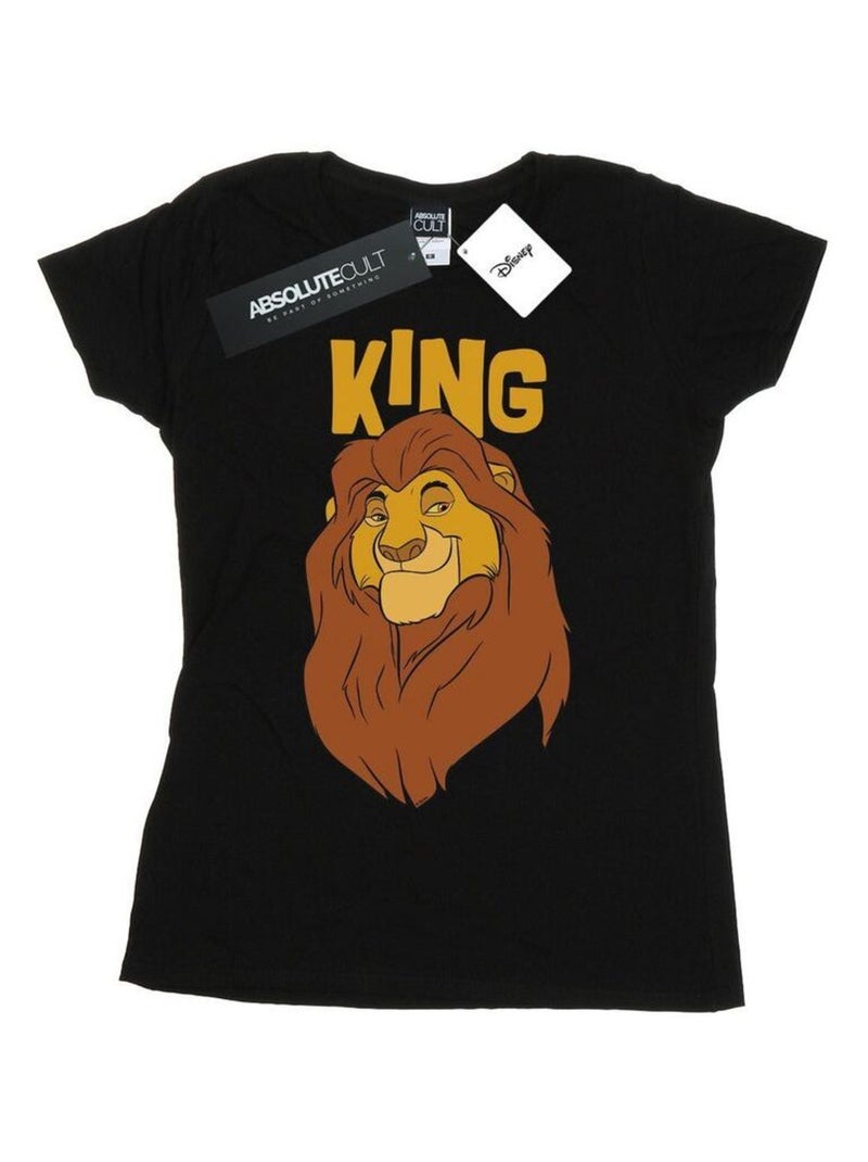 Disney - T-shirt THE LION KING MUFASA KING Noir - Kiabi