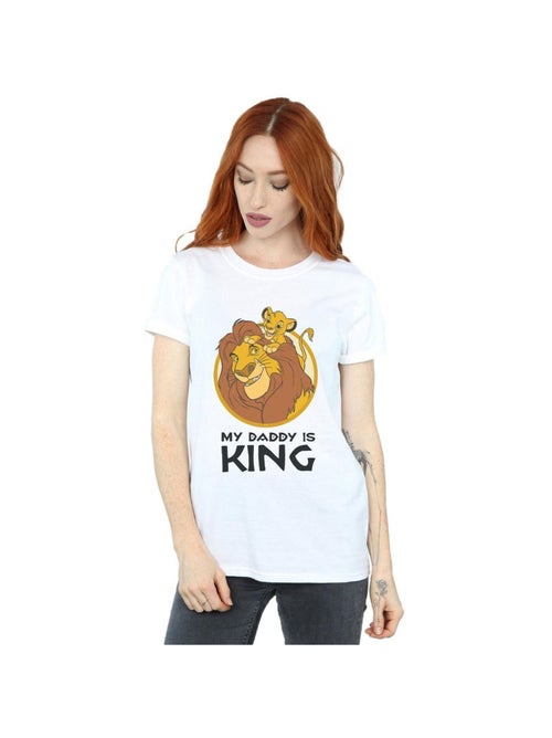 Disney - T-shirt THE LION KING MY DADDY IS KING - Kiabi Disney - T-shirt THE LION KING MY DADDY IS KING - Kiabi