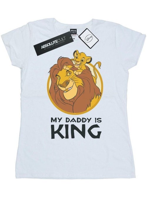Disney - T-shirt THE LION KING MY DADDY IS KING - Kiabi Disney - T-shirt THE LION KING MY DADDY IS KING - Kiabi